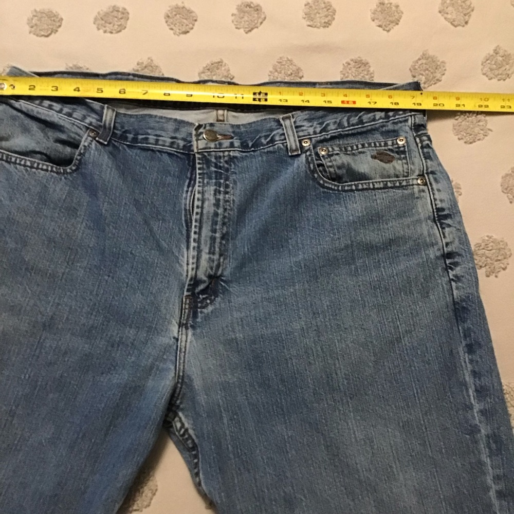 Harley Davidson Men’s Straight Leg Jeans. Size 40” x 32l L - Picture 11 of 12
